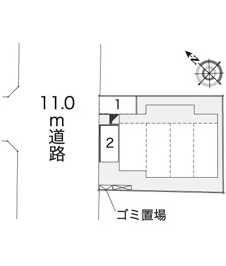 札幌市中央区南十条西２１丁目 月極駐車場